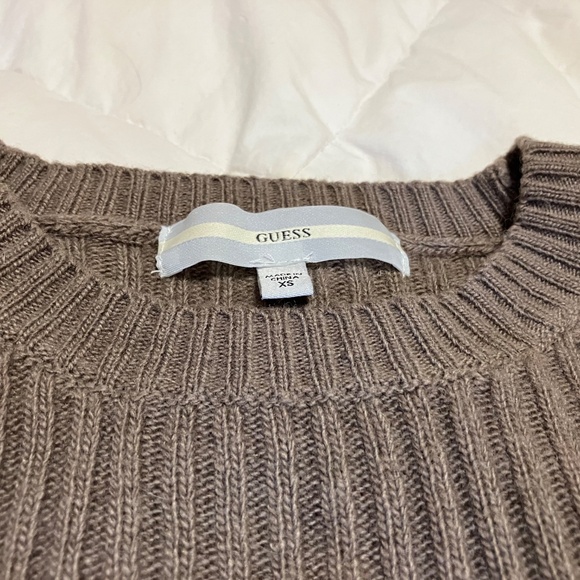 Taupe colour stylish sweater - Picture 2 of 8